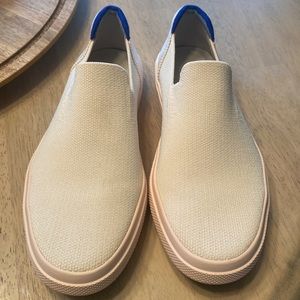Brand new, women’s Rothy’s “The City Slip On Sneakers” size 6, light pink